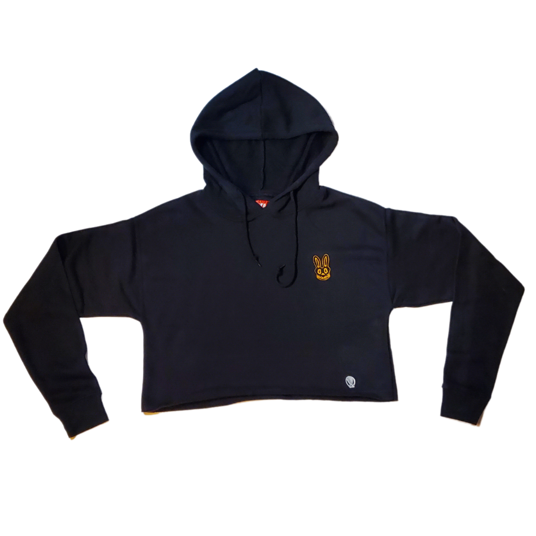 UNLUCKY CROP HOODIE