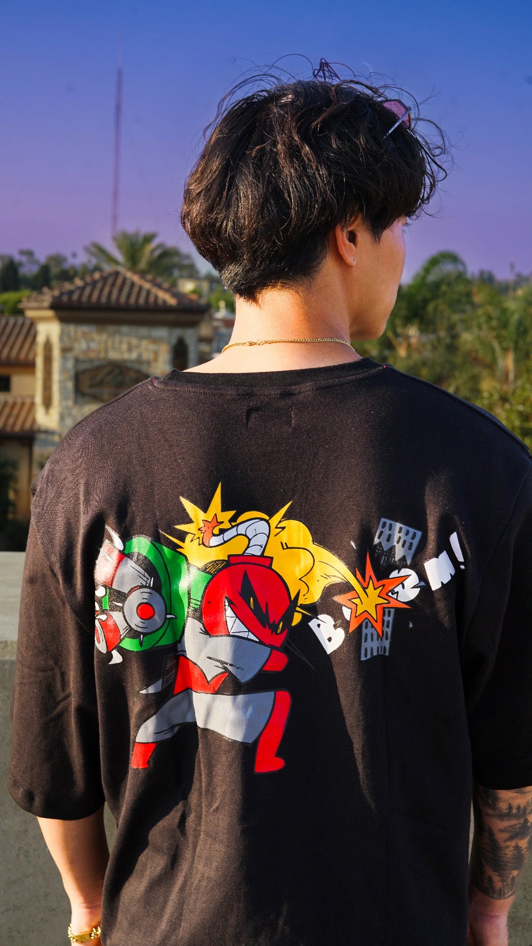 READY AIM BOOM TEE