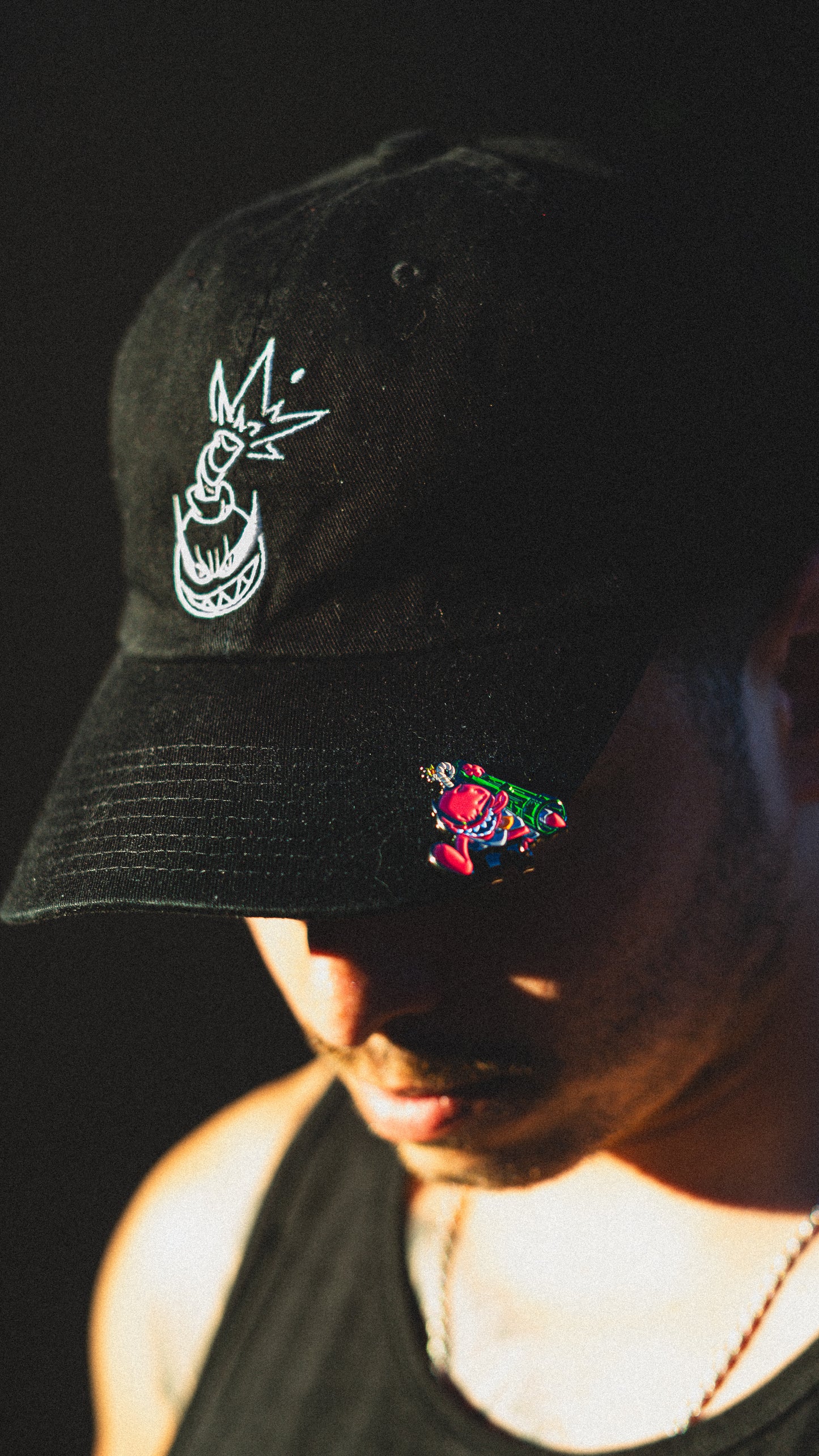 CHERRY BOMB HAT CLIP